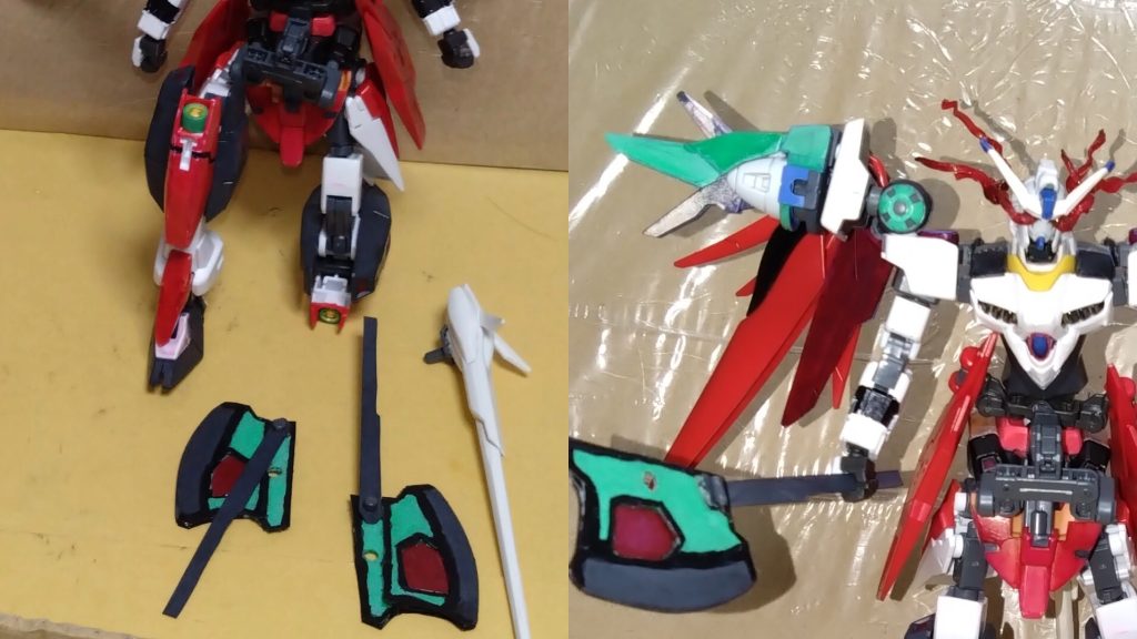 このモードでの主な武装は既に紹介した『テイルビームライフル』、『ロビンホーク』×2、『ビームバスター』、『バルカン砲』になりますが、ほとんどは格闘がメインとなるので射撃はあまり使いません。