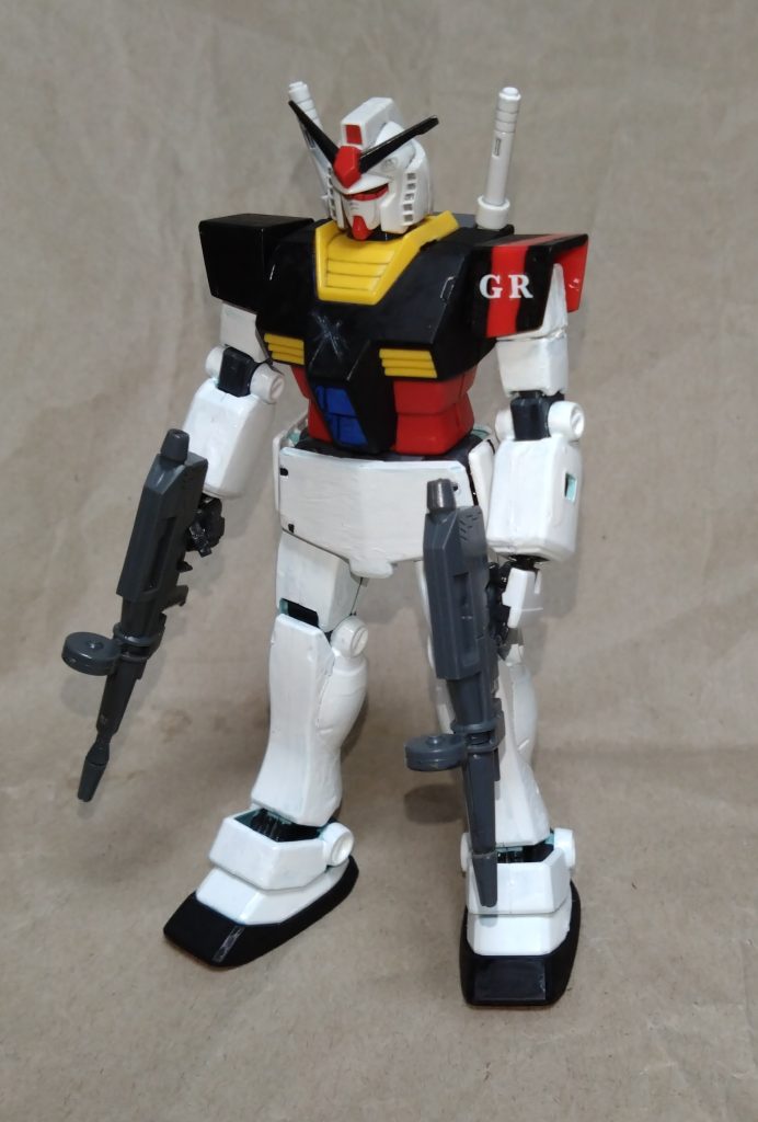 歴史に葬られた幻のMS 『GRガンダム』–2枚目/制作者：X(クロス)かメモリーのどちらかです