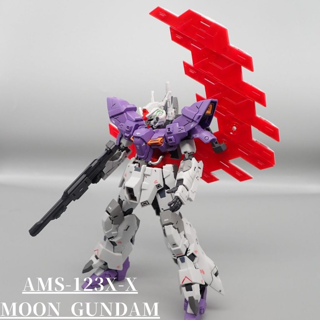 ムーンガンダム–5枚目/制作者：アンジェロのプラモデル工房