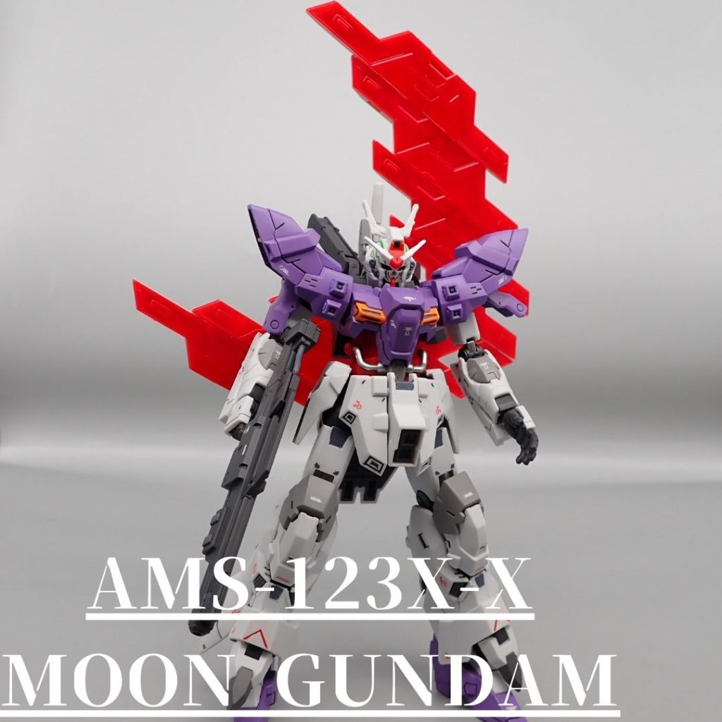 ムーンガンダム–4枚目/制作者：アンジェロのプラモデル工房