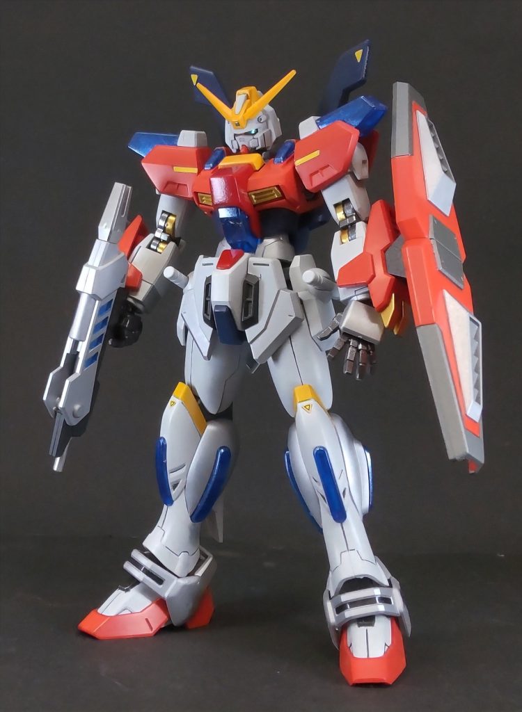 HG スターバーニングガンダム–2枚目/制作者：三代目和菓子屋