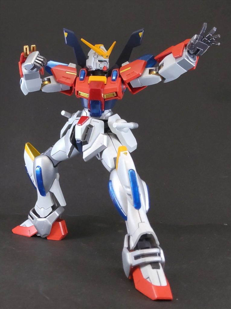 HG スターバーニングガンダム–2枚目/制作者：三代目和菓子屋