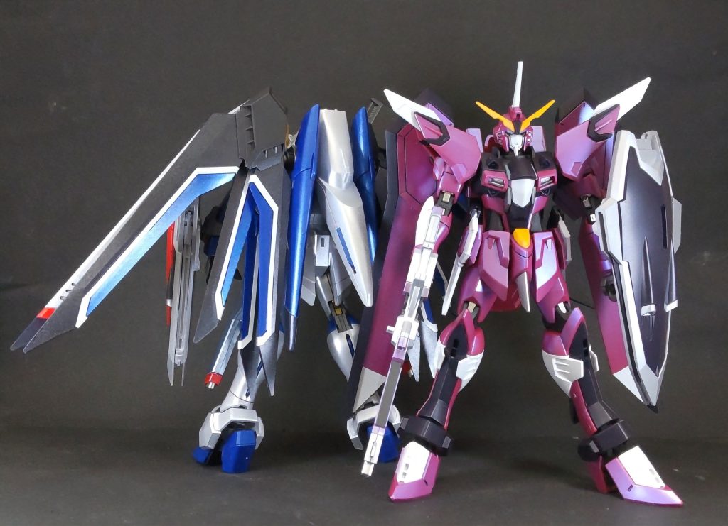 HG イモータルジャスティスガンダム–2枚目/制作者：三代目和菓子屋