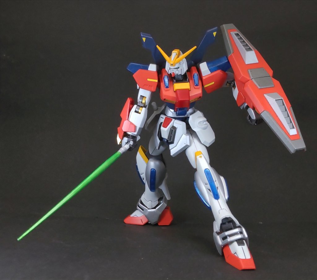 HG スターバーニングガンダム–5枚目/制作者：三代目和菓子屋