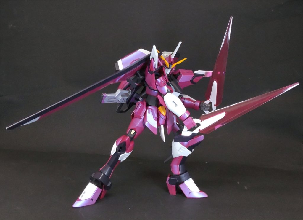 HG イモータルジャスティスガンダム–5枚目/制作者：三代目和菓子屋