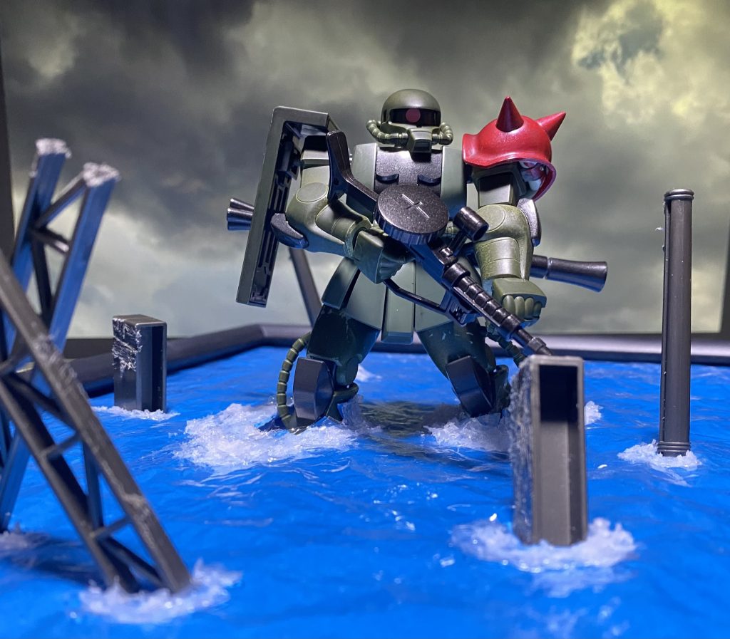 ジオラマは楽しいけど置き場所に困るので作りづらいですがまた挑戦したいと思います