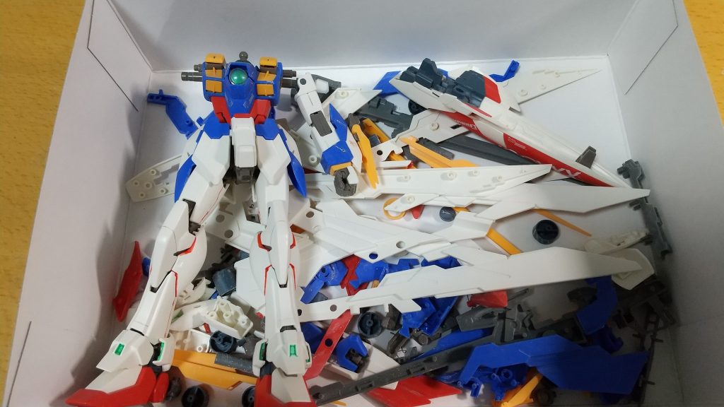 いやもう、説明書とってあって良かった💦なんとかバラせて表面処理出来たぜぃ～