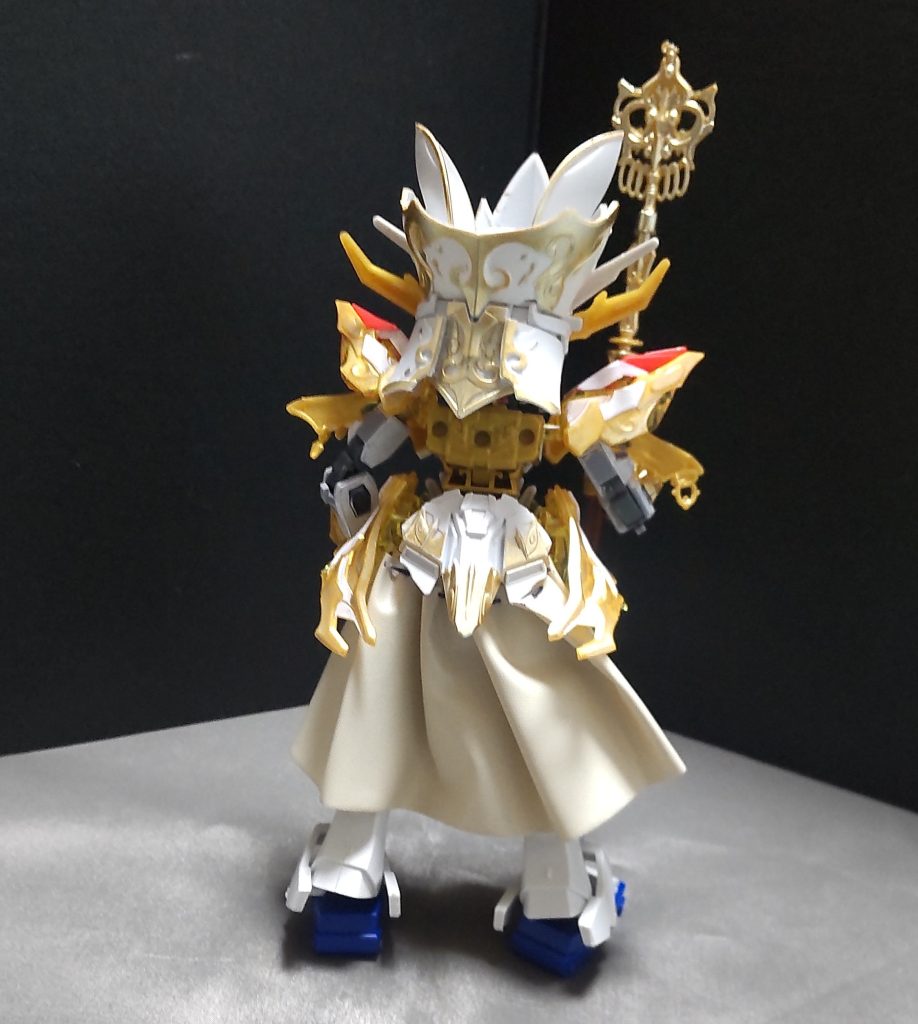 リアビュー特にいじらず、シンプルに。※背部にはオプションパーツが付いてます。