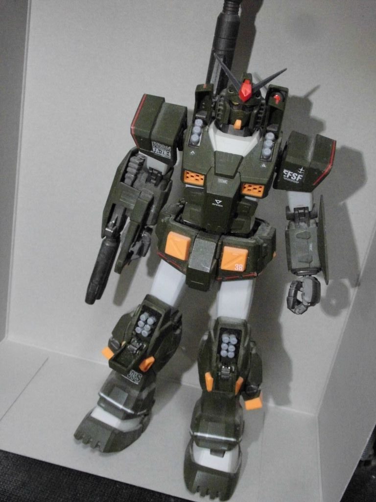 MGフルアーマーガンダム–2枚目/制作者：福田政幸