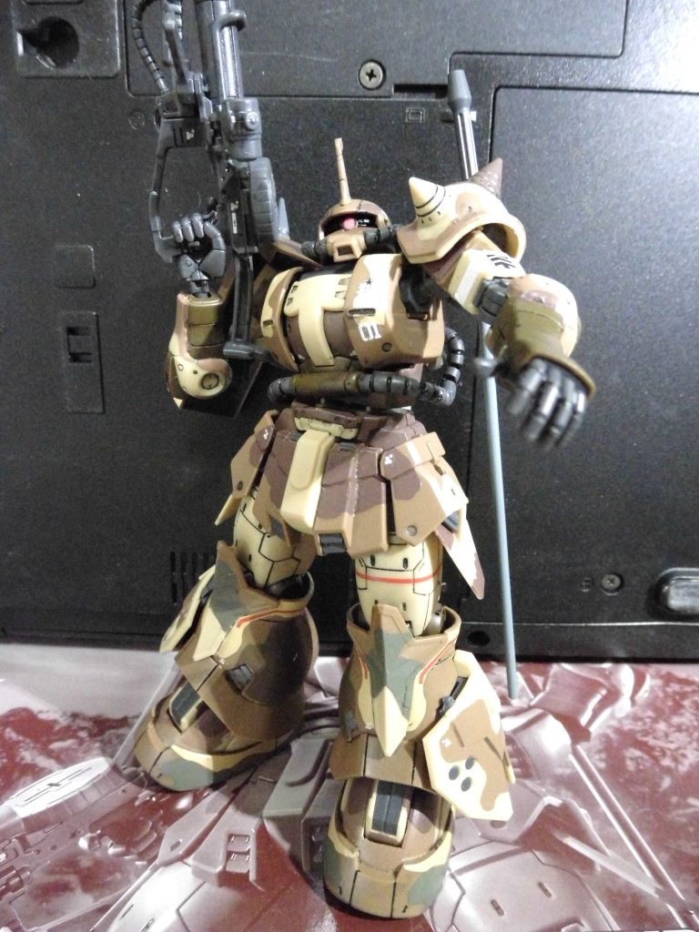 HG高機動型ザク・地上用（エグバ機）–3枚目/制作者：福田政幸