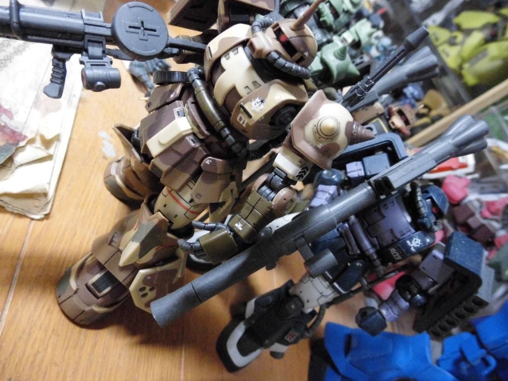 HG高機動型ザク・地上用（エグバ機）–4枚目/制作者：福田政幸