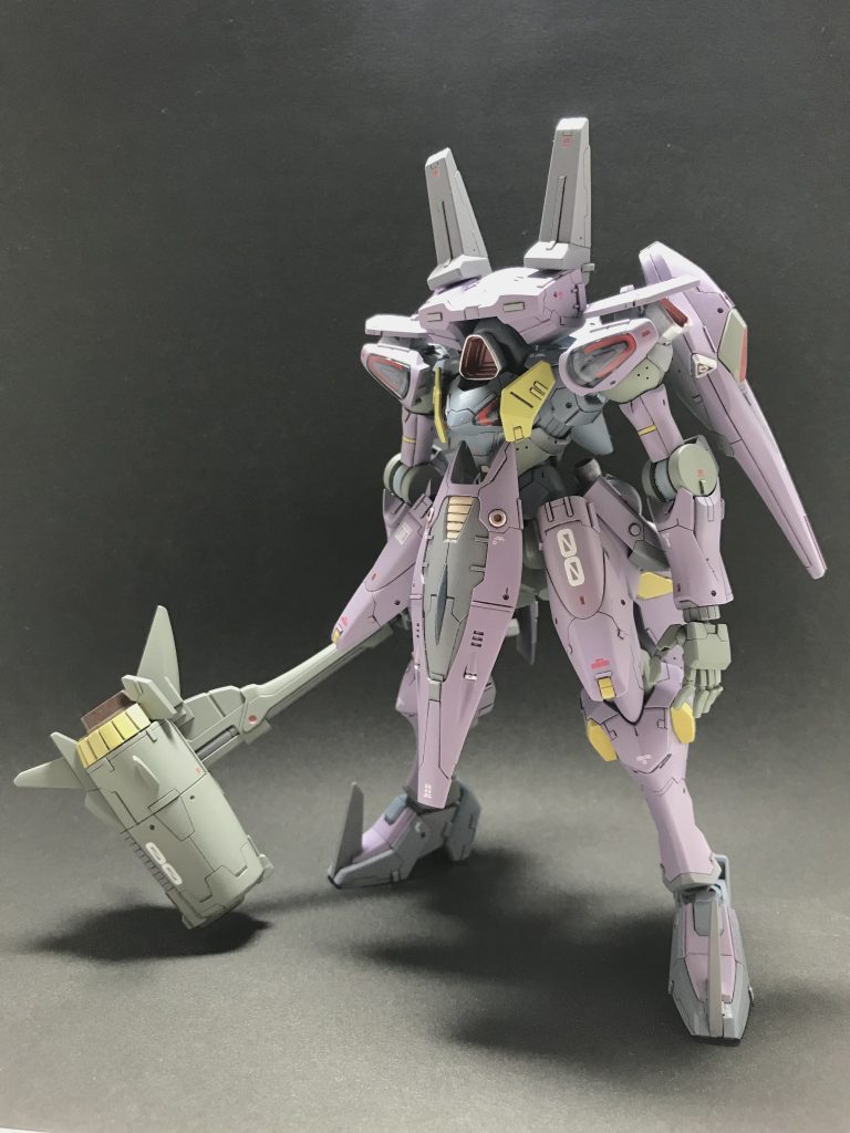 フル装備で一枚 本当に高機動 低火力な機体ばっかり作ってる笑 遠距離武器なんて飾りなんです