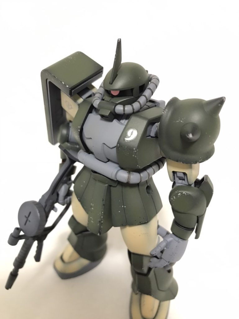 ちょこっとデカール貼って、ちょこっとウェザリングしました。