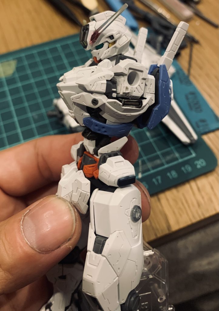 初期段階はバリアブルロッドライフルとかバックパックそのまま使うつもりがなんかダサかったのでやめました。