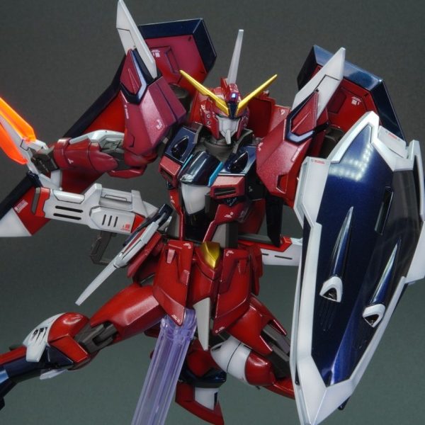 HG イモータルジャスティスガンダム グラデ塗装