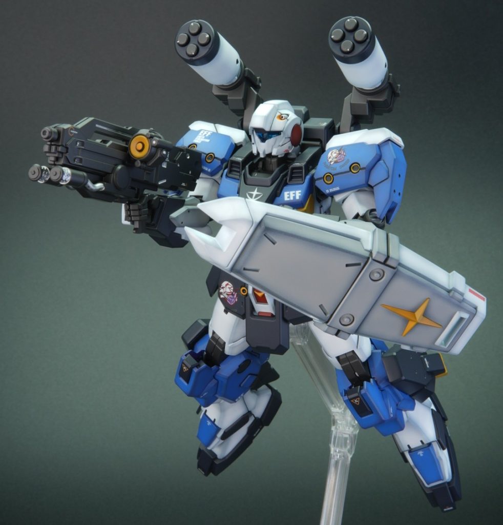 キット自体も合わせ目もガトスマ以外目立たず、かなり優秀なキットです。