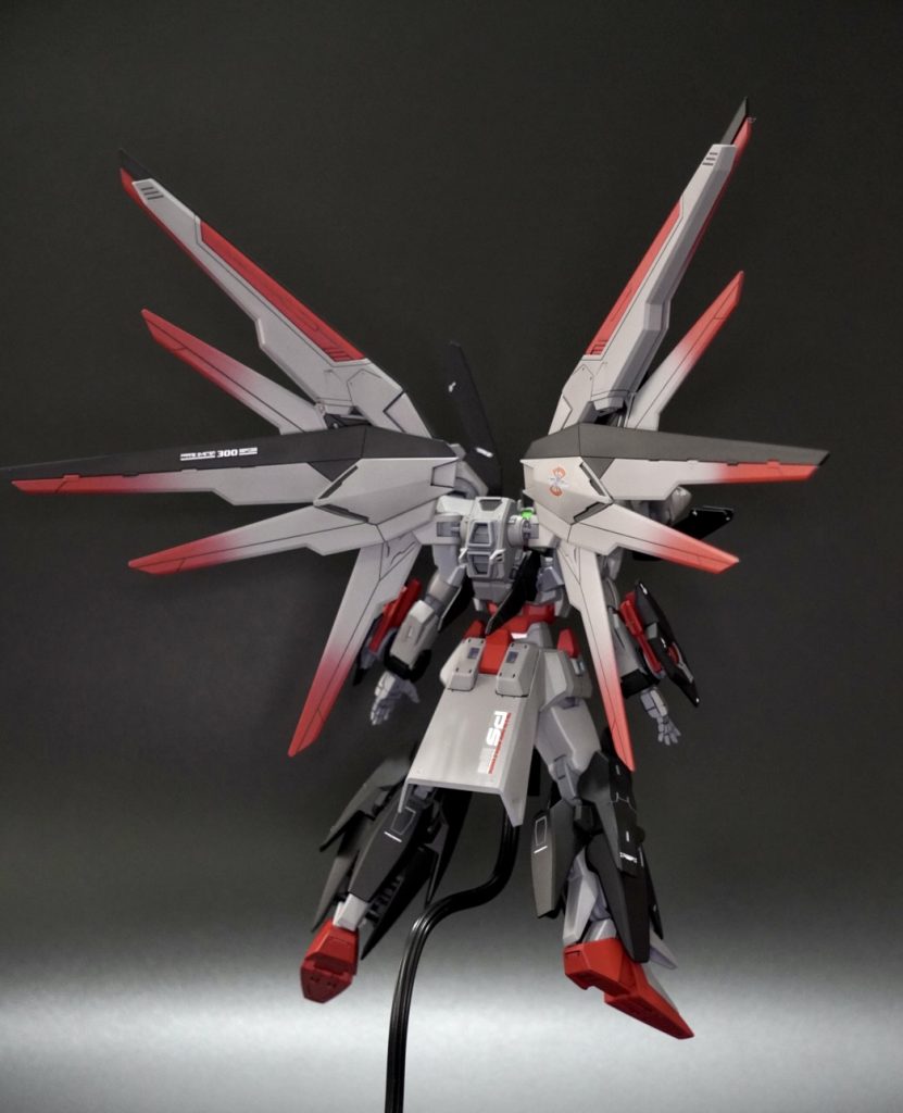 ●ミキシング下半身:ガンダムゼルトザームバックパック:フリーダム(セブンイレブン限定の金色)まじでゼルトザームの下半身は優秀ですよね!下半身のボリュームが足りないキットにミキシングすれば満足いく形になる!!再販されたら2.3個は確保しておきたい!