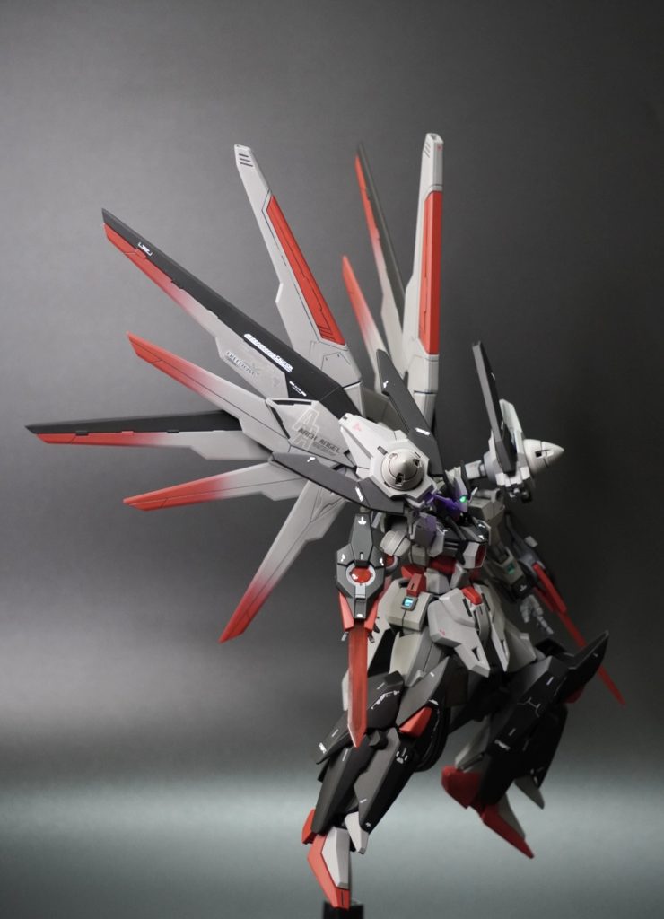 感想・まとめHGガンダムダブルオーダイバーアークをベースにミキシングし完成!自分だけのオリジナル機体を制作できたと思います!ポージングバリエーションが少ないので機会があったらまた撮影し追加します!【追記】ビルドシリーズコンの予選突破させていただきありがとうございました!記念参加だけでもと応募した作品でしたので正直驚いております!めちゅ嬉しいしモチベかなりアップしました!いいねくださった皆様、ありがとうございました今後ともよろしくお願いいたします!!Twitterしてますので是非フォローよろしくお願いいたします!↓↓↓https://twitter.com/akasaha1124 最後までご覧くださりありがとうございました!!