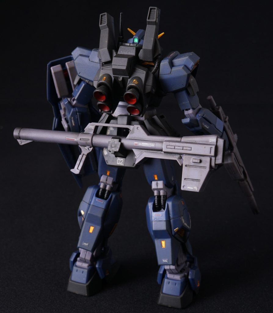 HGUC 1/144 ガンダムMk-II（ティターンズ仕様）–3枚目/制作者：しるばにあ