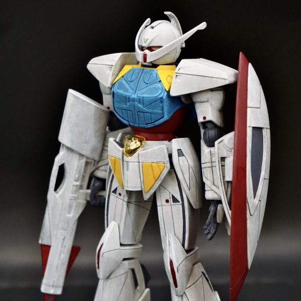 HG∀ガンダム(黒立ち上げ塗装チャレンジ)