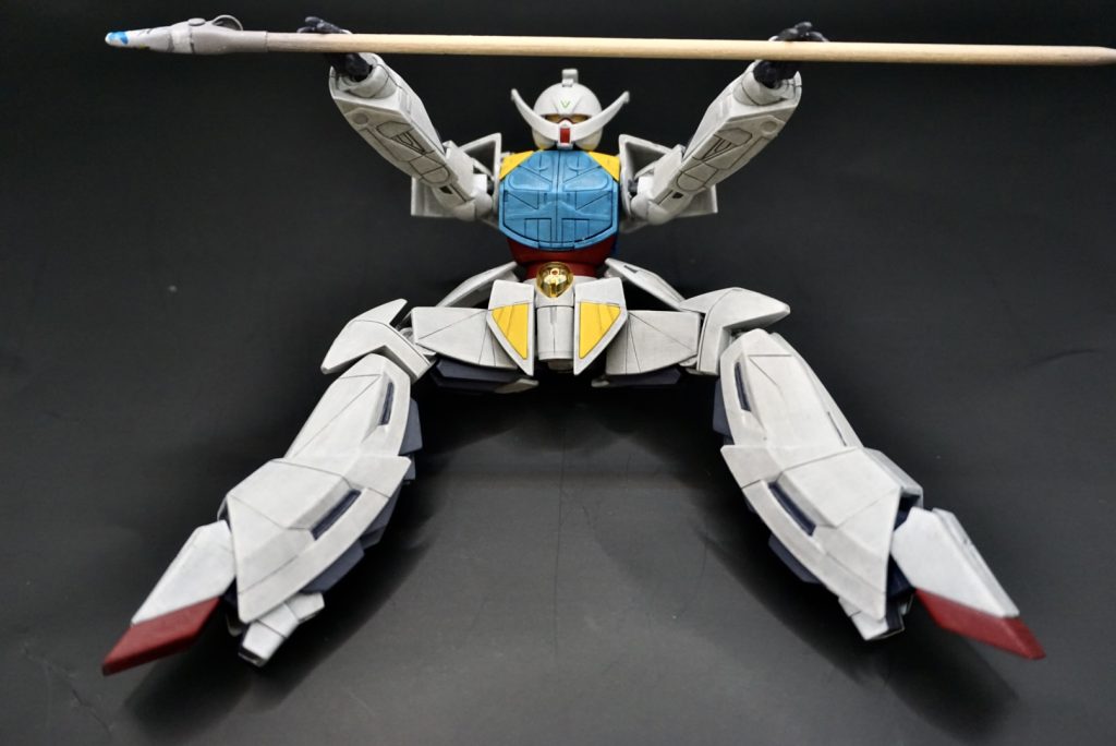 原作再現ポーズは多少無理がありました。