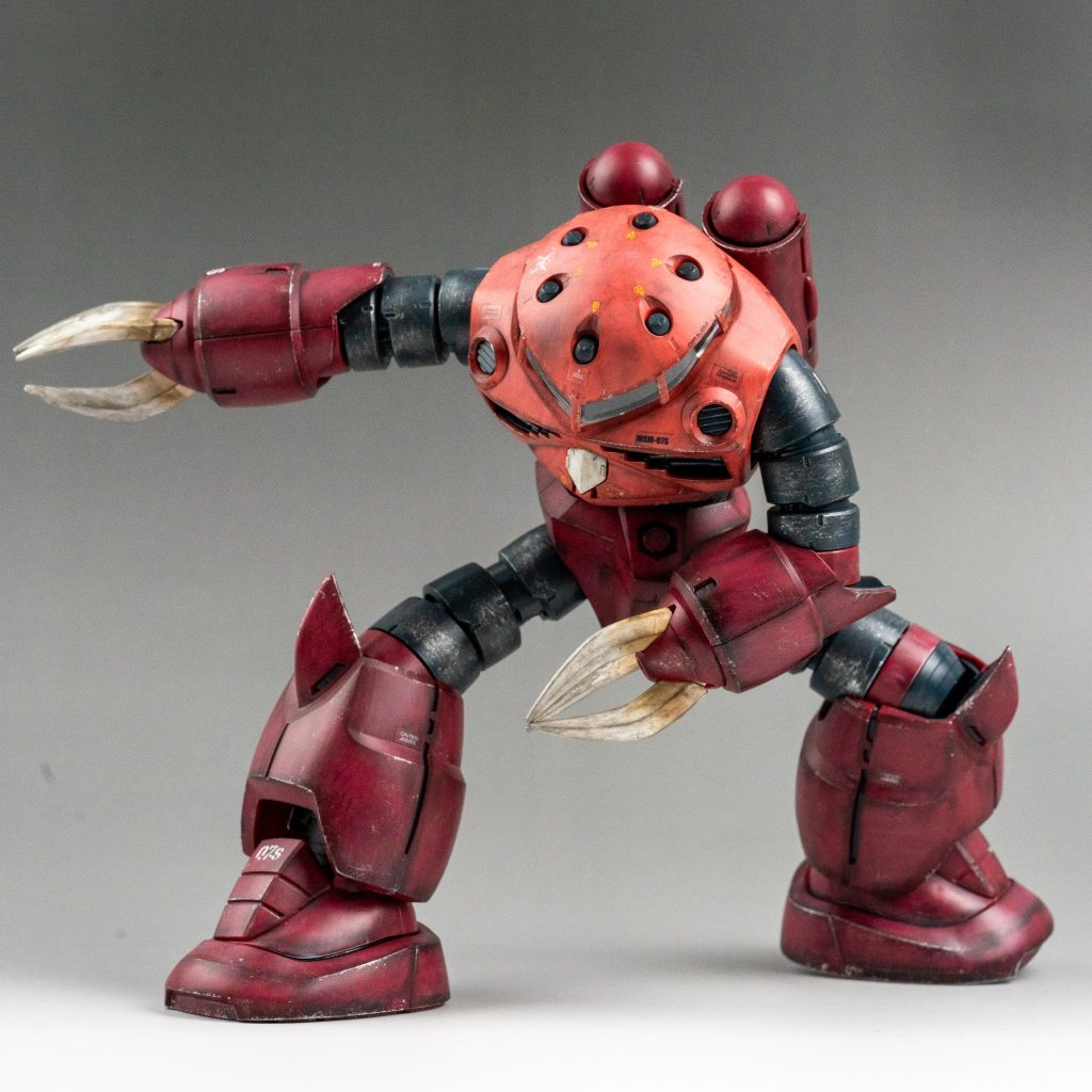 MG シャア専用ズゴック–5枚目/制作者：M.マウス Ver.Le