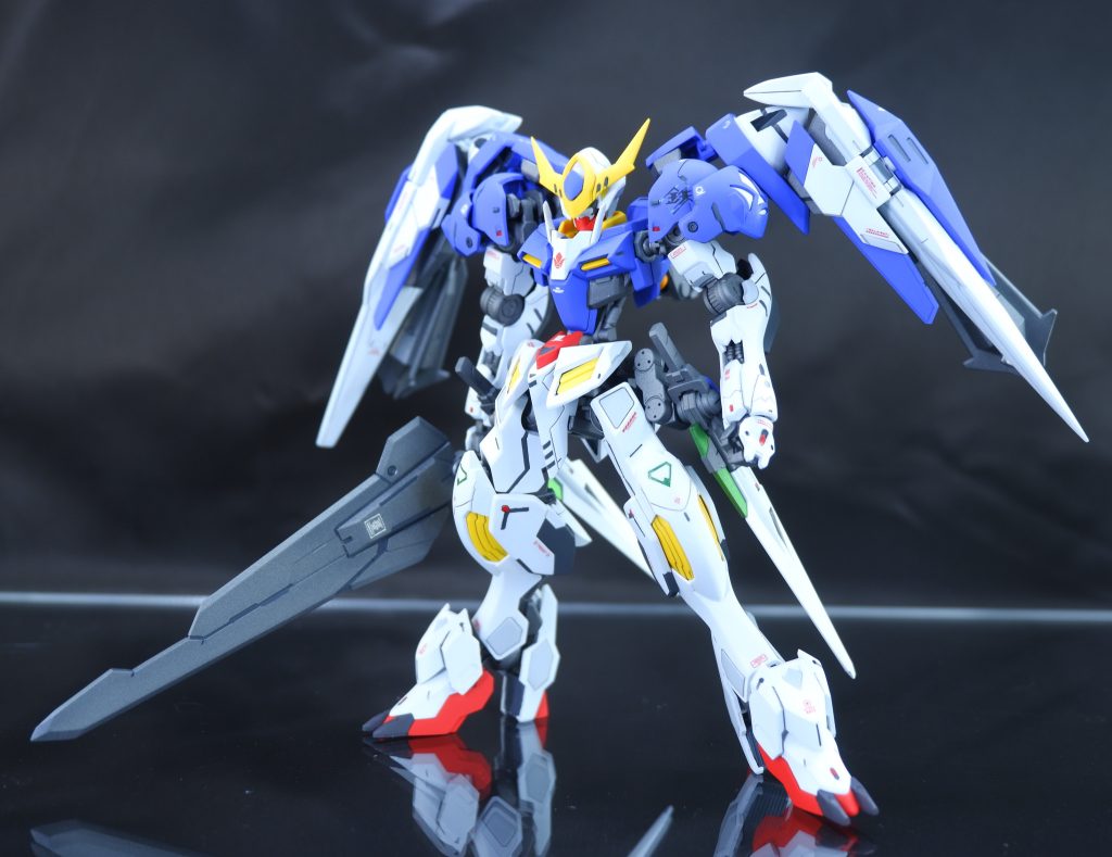 ▲正面2,GNバスターソードを携えて