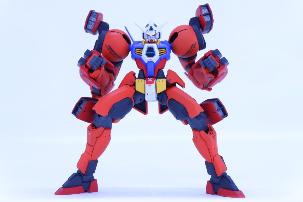 ▲アクションポーズ!多分気合溜めしてます。急所に当たりやすくなりそう