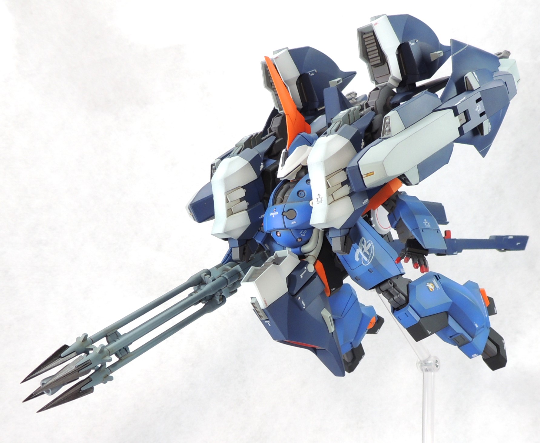 HG 1/144 RMS-154Mアクア・バーザム｜あやぽんさんのガンプラ作品 