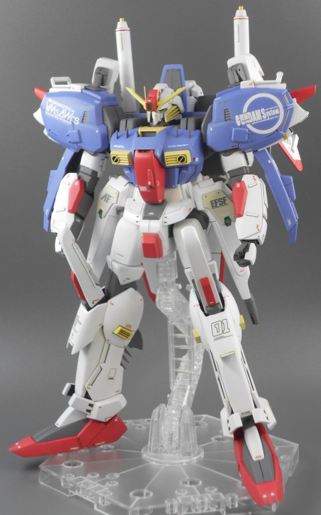 旧キット Sガンダム–2枚目/制作者：jirou_ueda