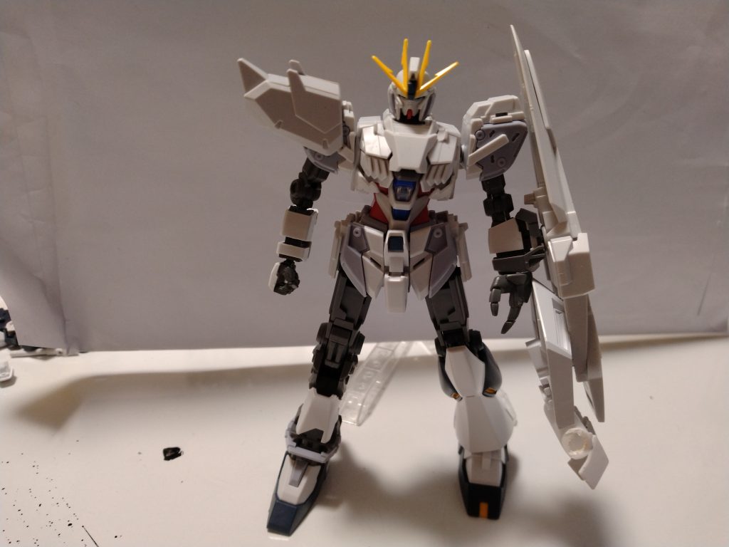 塗装のためにサイコフレーム外した状態(自分はこれが結構好きだったりする)