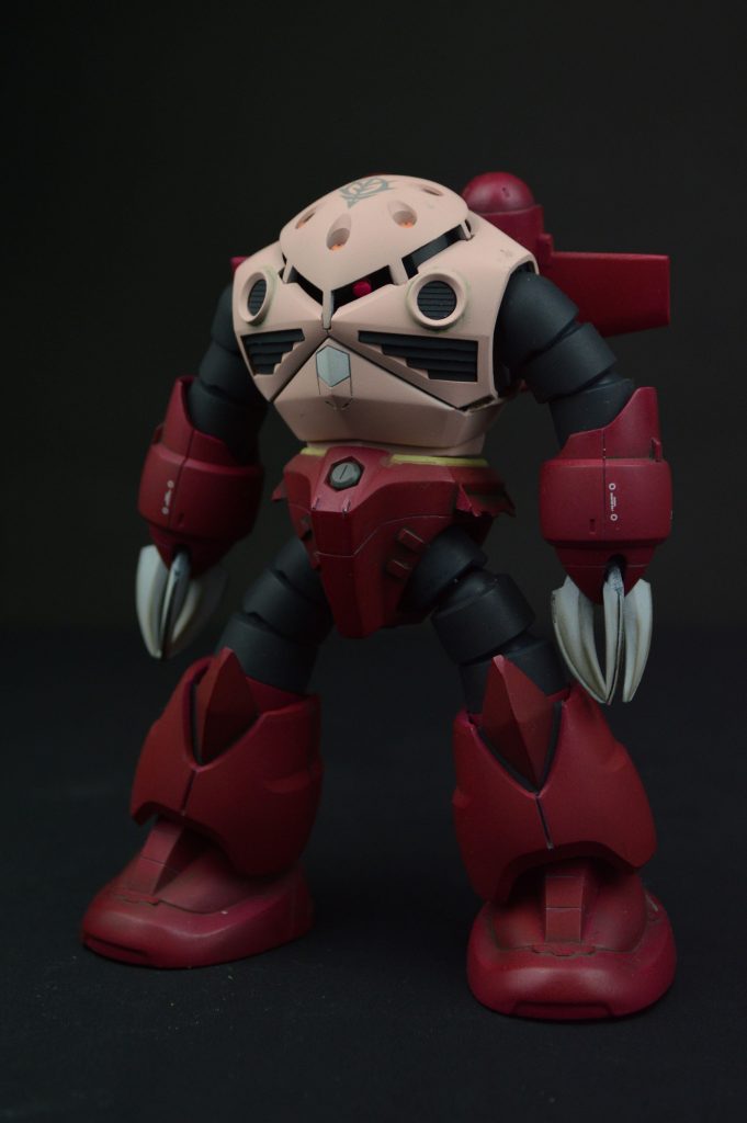 ジオン機として作ったのでこんな形で話題になるとは予想だにせずネタとしてもう一回やらねばなるまいと思いました