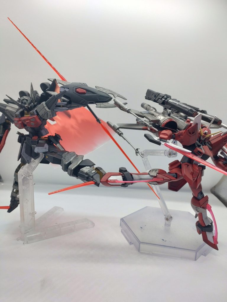 インフィニットジャスティスとの対決。