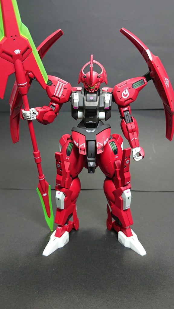 作品内でもう一人の主人公（と思っている）グエルが登場する御三家の一機です。エアリアルとの熱い対決シーンがお気に入りです。