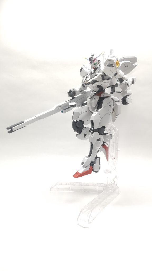 バリアブルロッドライフルの合わせ目消しが大変でした長物はあまり得意じゃないかも笑