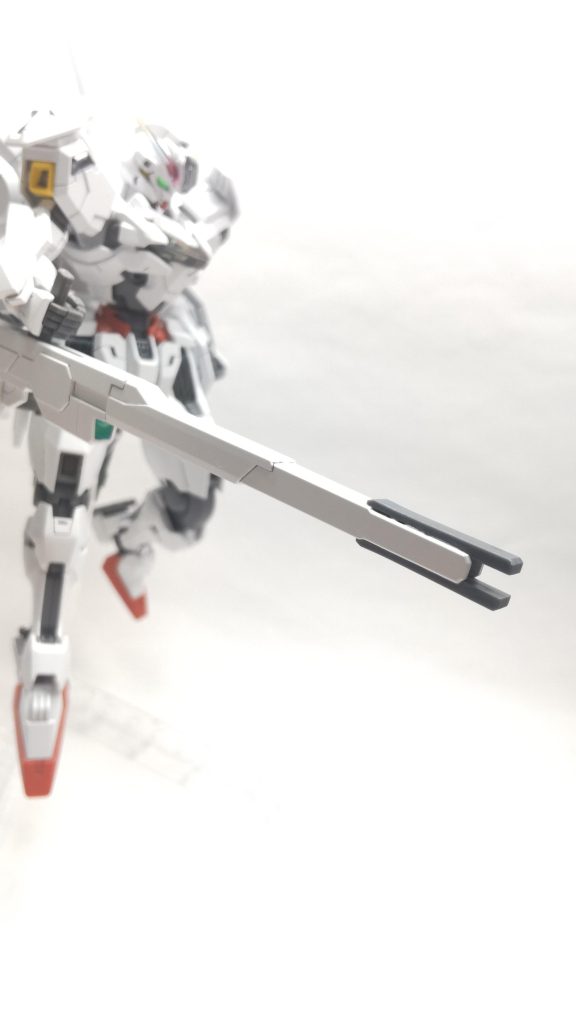 手をつけたところはライフルの先端だけ初めてこういうちょっとした工作?してみました。怖かったですけど意外とライフル感がしっかり出てくれて嬉しいです