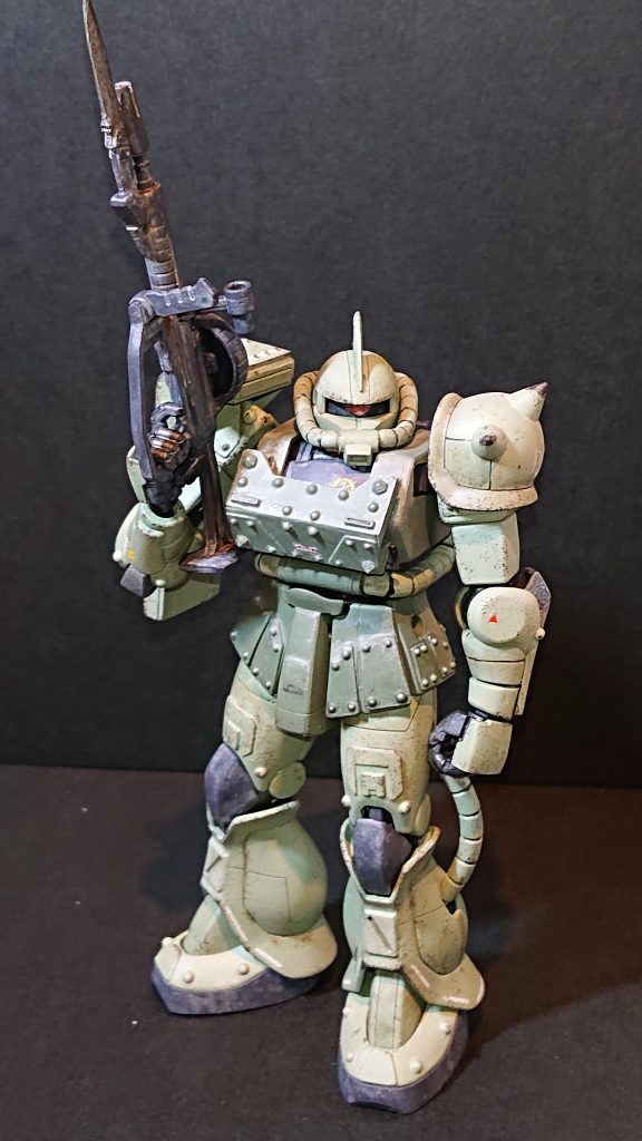 銃剣は、ストライクのアーマーシュナイダーを加工してます。尖ってて危ない。