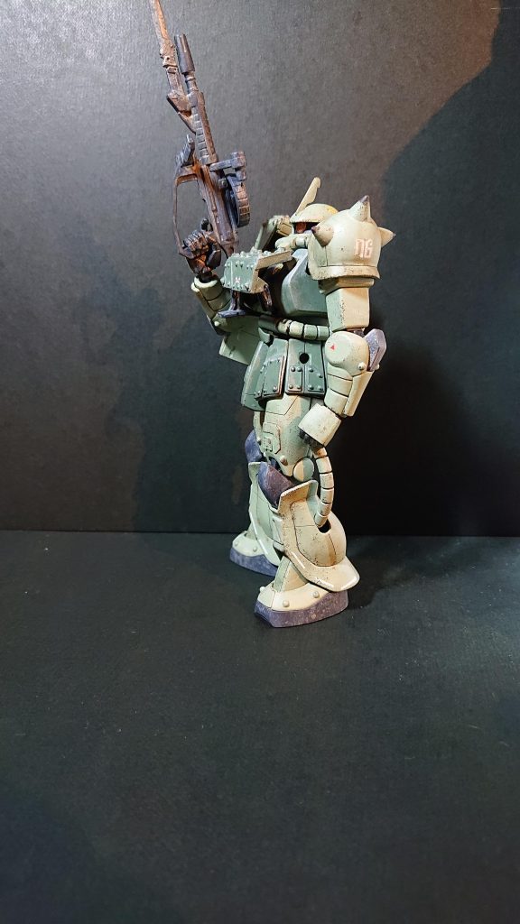 胸部装甲の稼働。