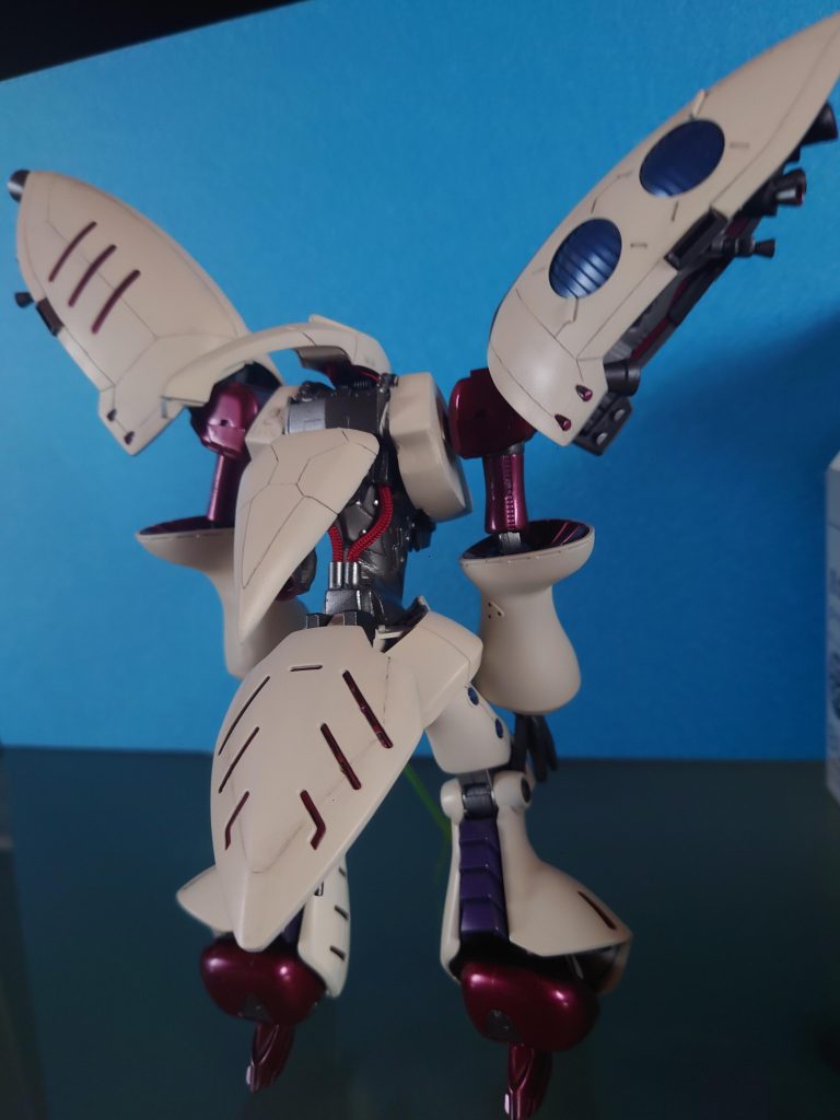 背面ファンネルコンテナを移設、パイプ付けてみました