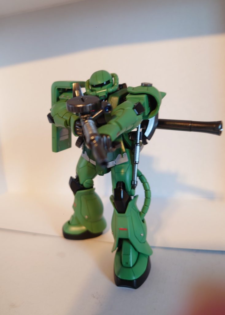 写真撮るの下手すぎる…モノアイHアイにしたのですがやはり見えない（笑）緑が濃すぎたかもしれない…ご覧頂きありがとうございました🎶