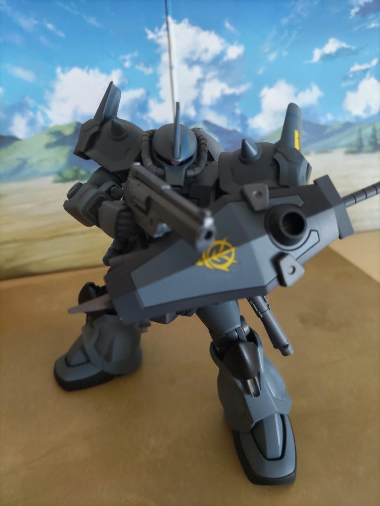 オプションその3ヒートダガーと換装して装備するハンドガンです。これに関してはグフハンターに引っ張られた感じですね。