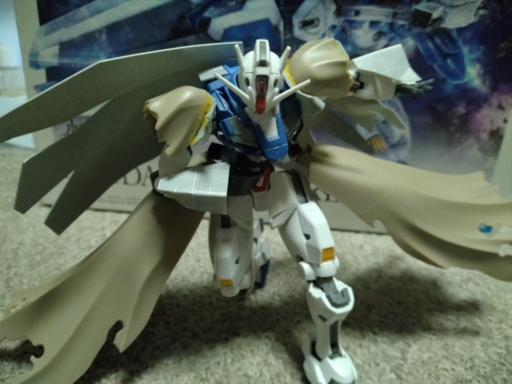 ほとんど素のエアリアルから弄ってません。肩と腰ぐらいのみ