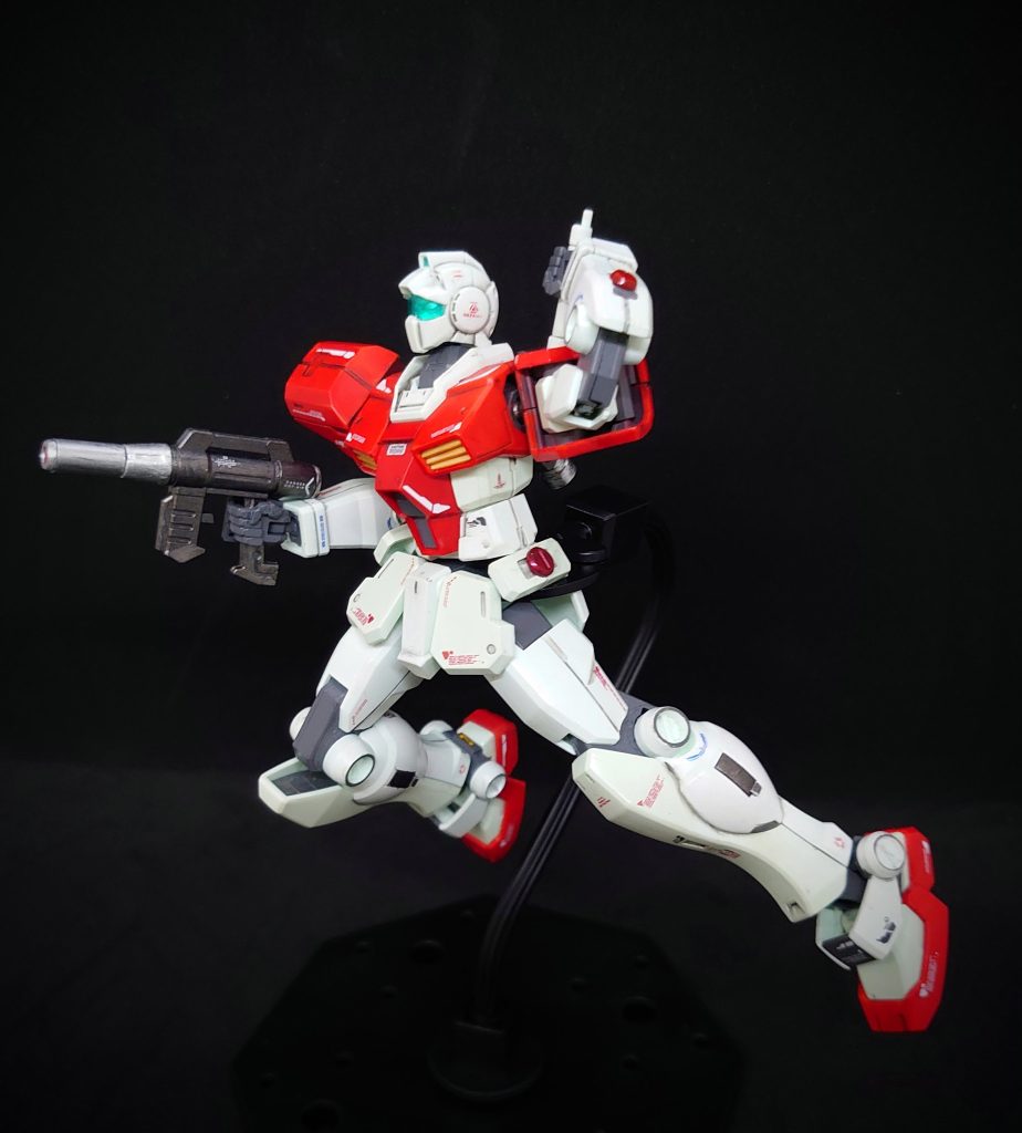 武装はビームスプレーガン、ビームサーベル×2、シールドビームスプレーガンは少し延長しました
