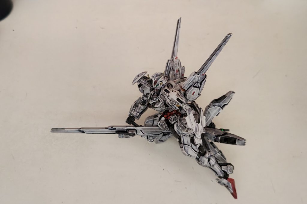 キャリバーンを買ったら、やってみたいと思っていた魔女が箒に乗る姿。ちなみに彗星はほうき星なので、彗星の魔女？