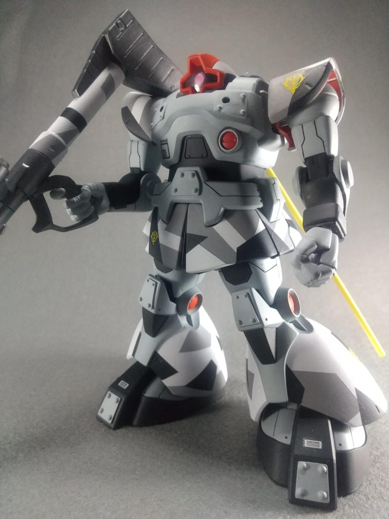 ドムはあおり気味の方がいいですね。