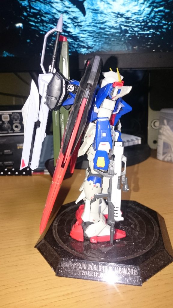 何と言ってもアロンダイトが好きなんです。SEED系は武装兵器もモリモリでワクワクしますよね。