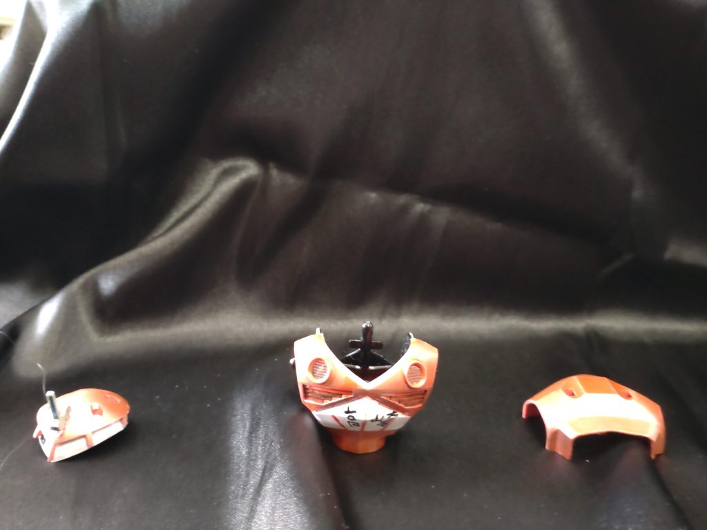 ズゴック自体は殆ど改造していません。