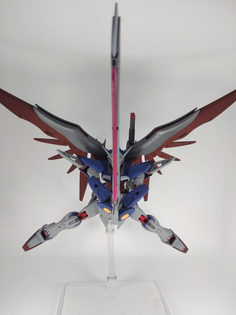 しかしこいつはよく動きますね。SEEDアクションシステム自体がこのキットの進化システムですよね。関節構造がそっくり。