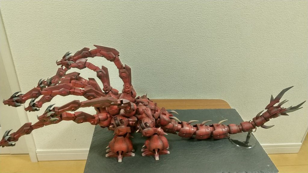 一度完成するも、禍々しさに欠けるため一部改修を決定!