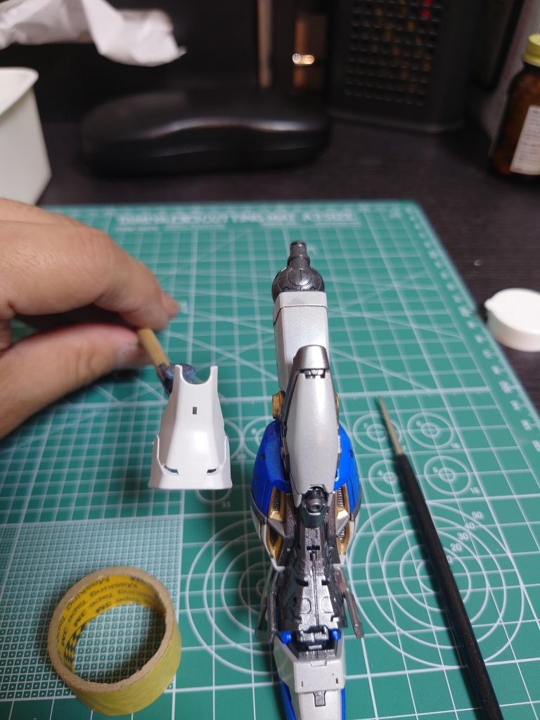 微妙なグレーを出すためにあれこれ試行錯誤してました🤔